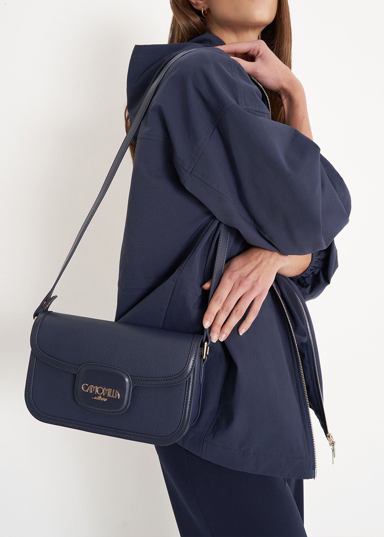 Tracolla Breona Big in ecopelle