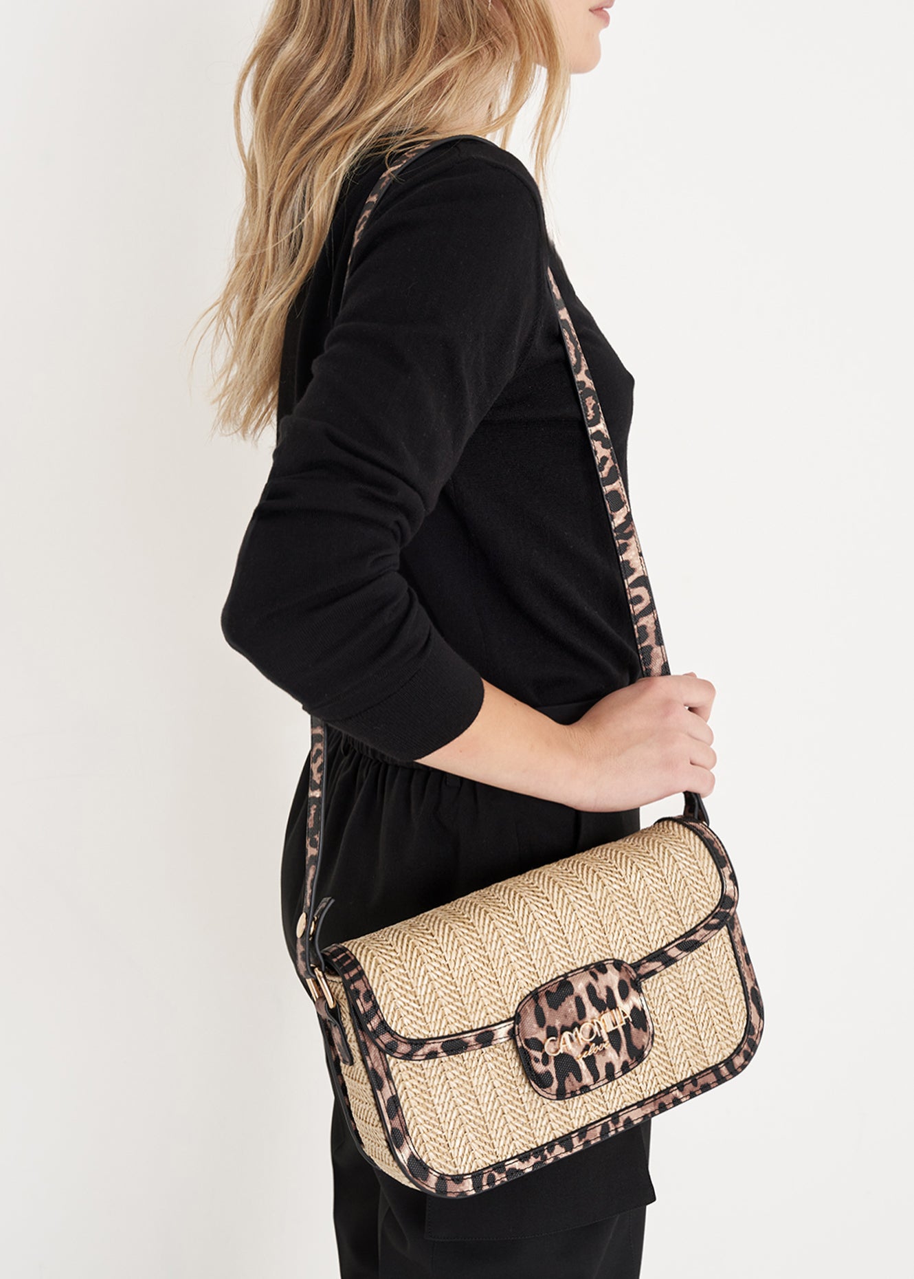 Tracolla Breona Big in paglia