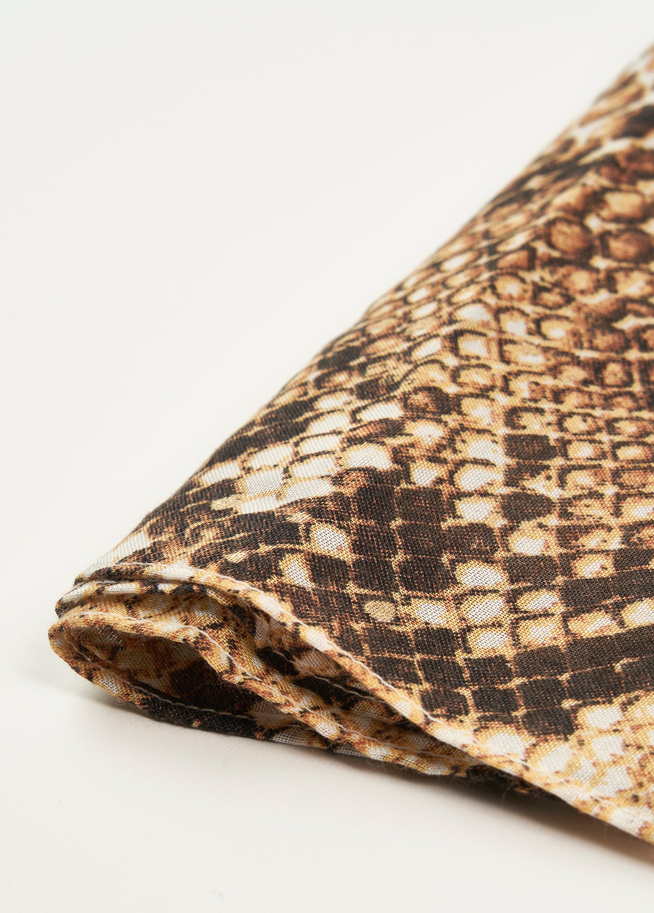 Foulard Sintia stampa pitone