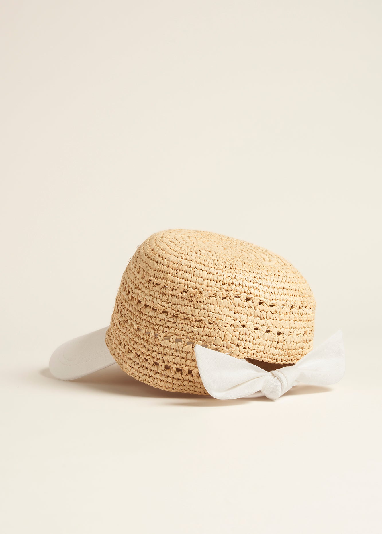 Cappello Carl in rafia intrecciata