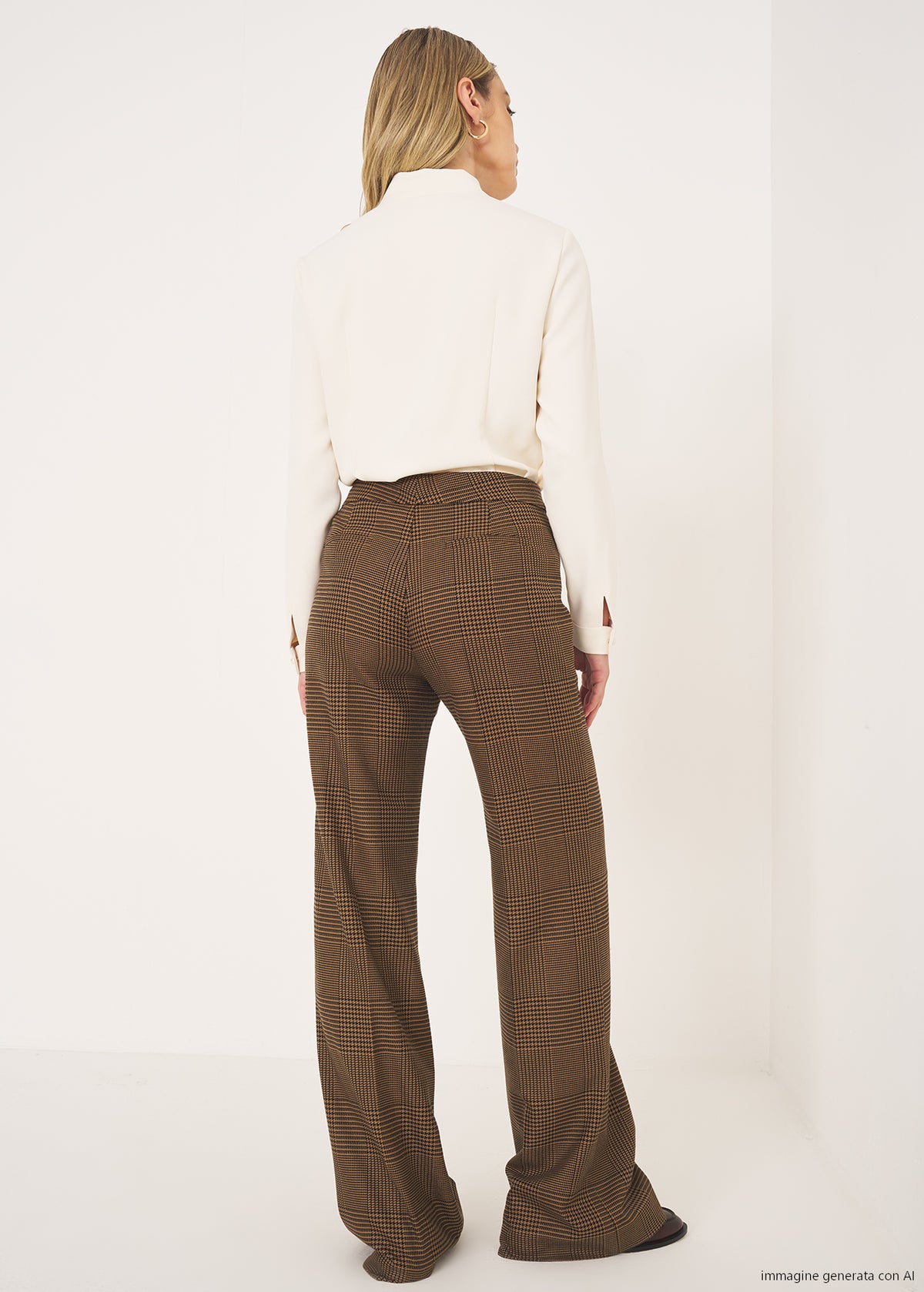 Pantalone Giorgia-H a quadri