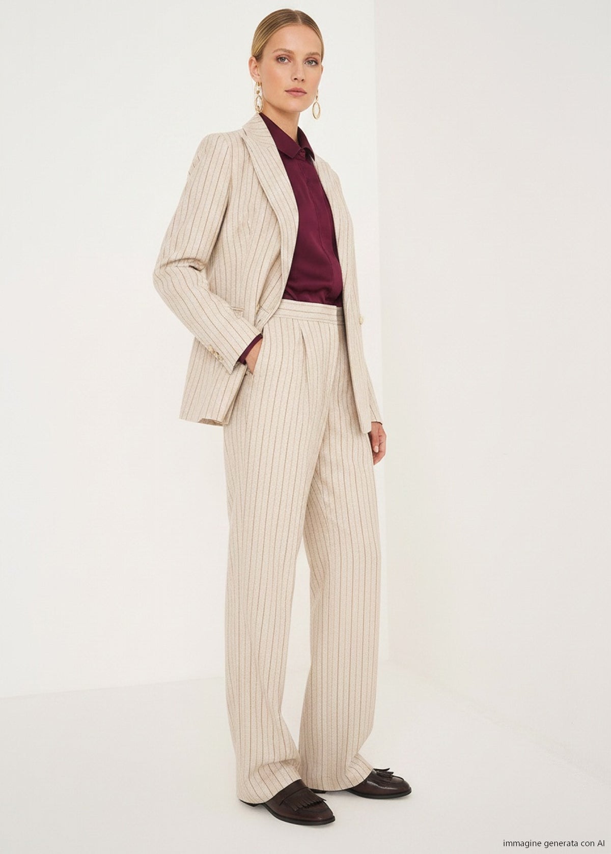 Pantalone Paris due pinces