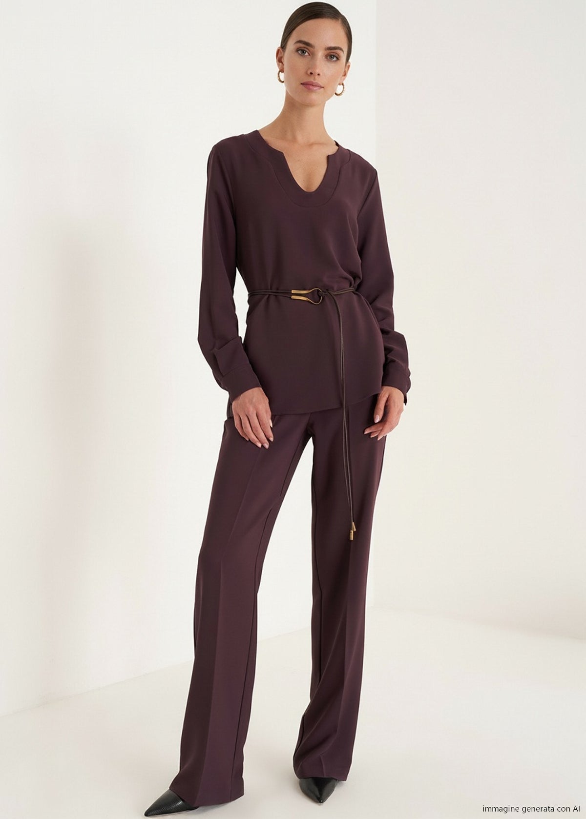 Pantalone Ashley in cady