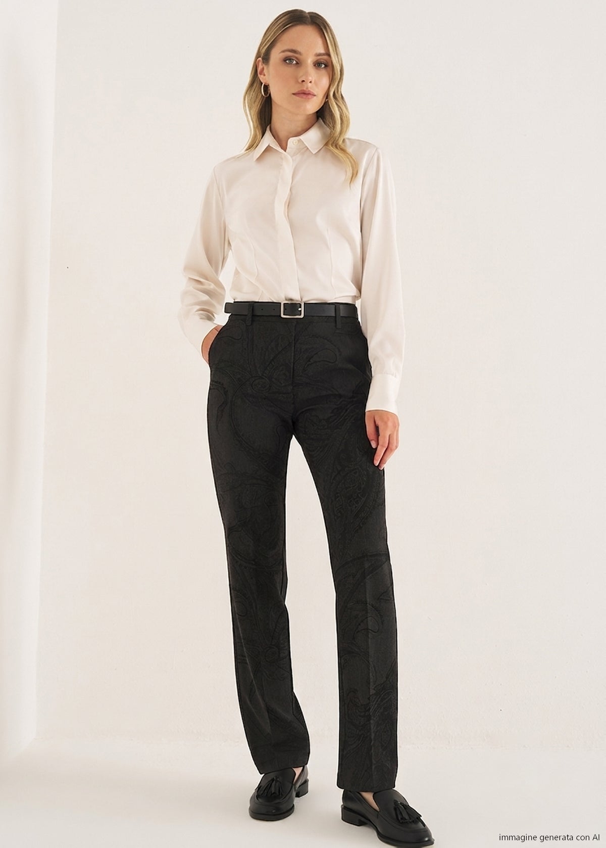 Pantalone Clair-A stampato