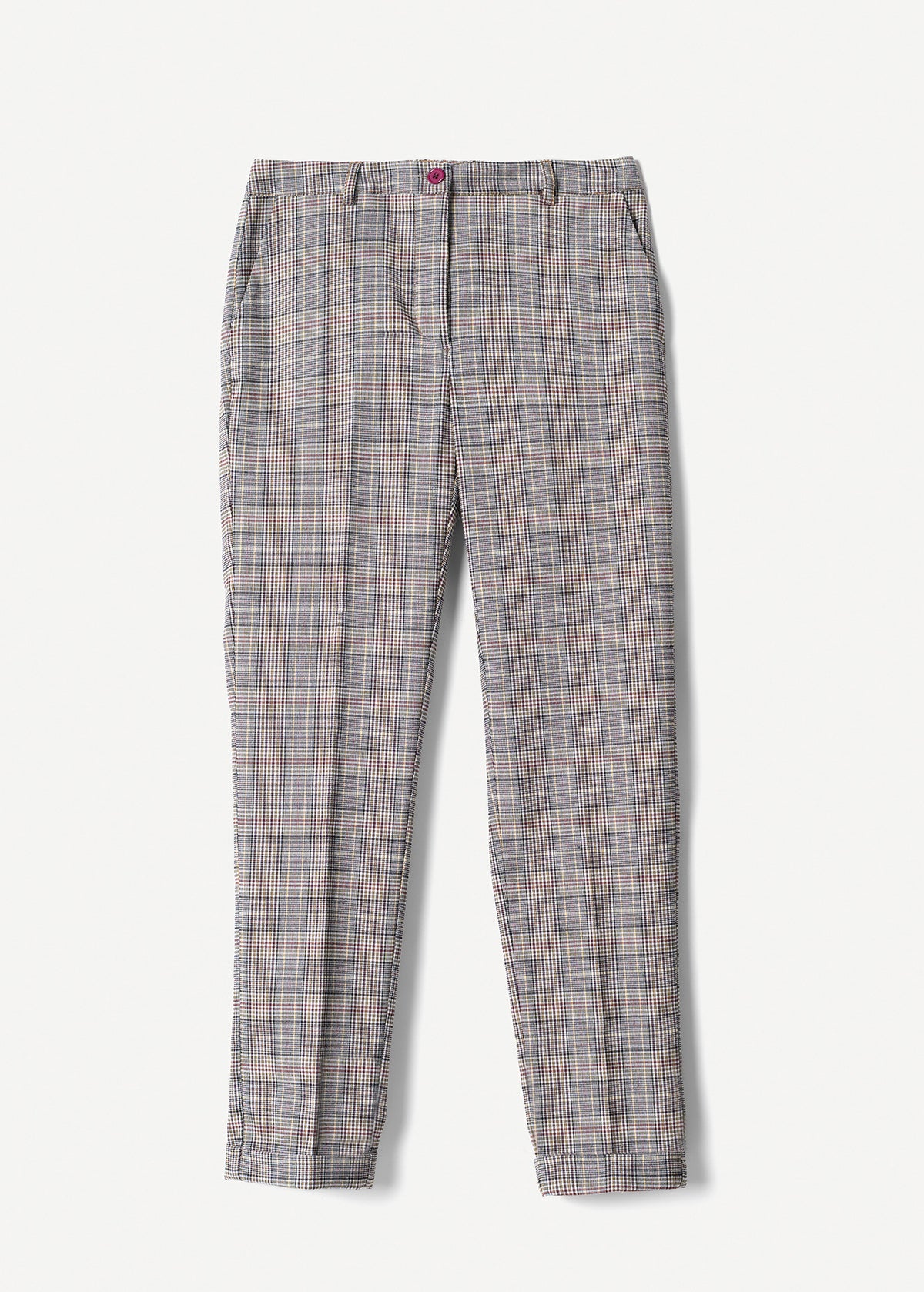 Pantalone Bella stampa check