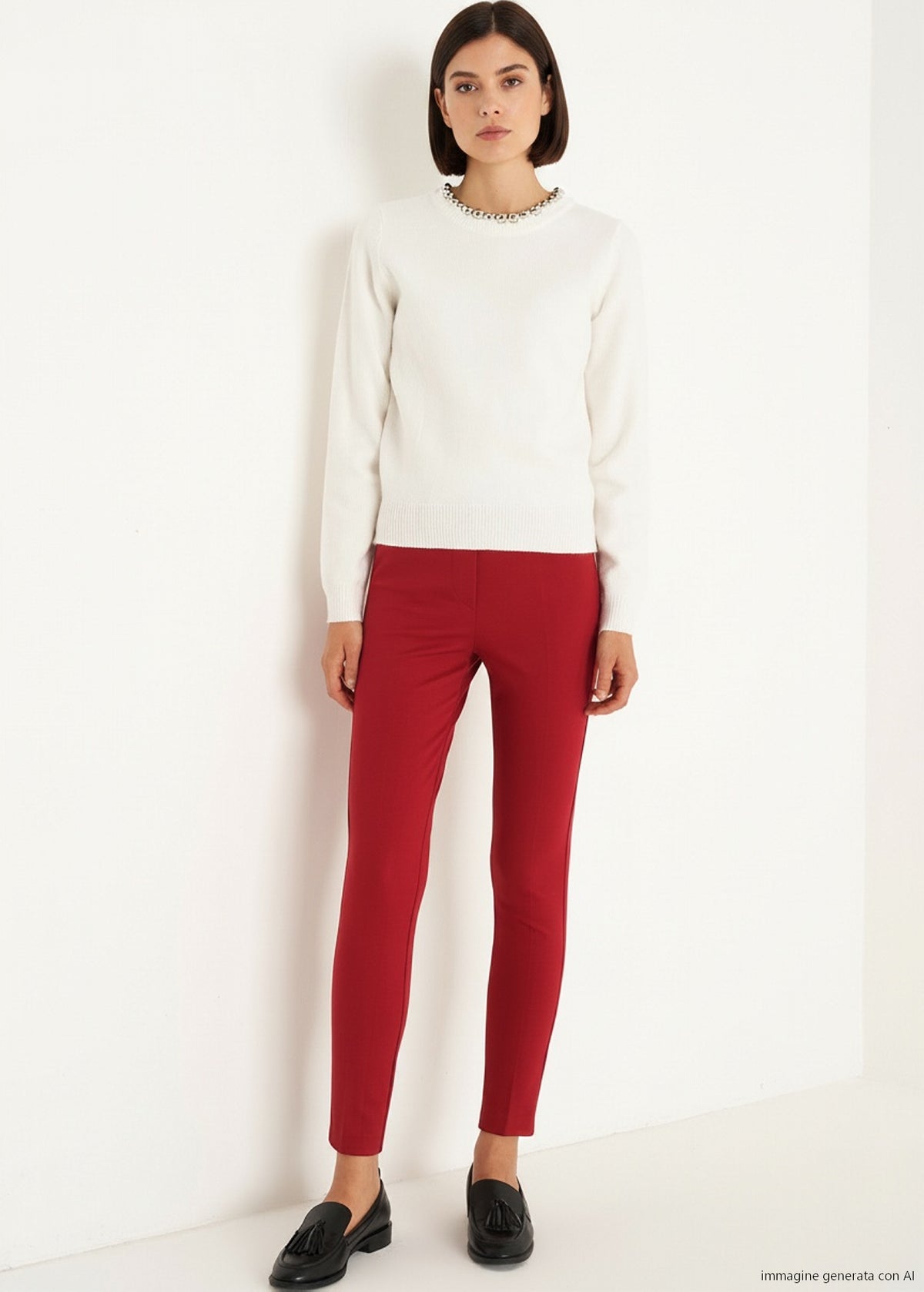 Pantaloni Kelly skinny in punto Milano