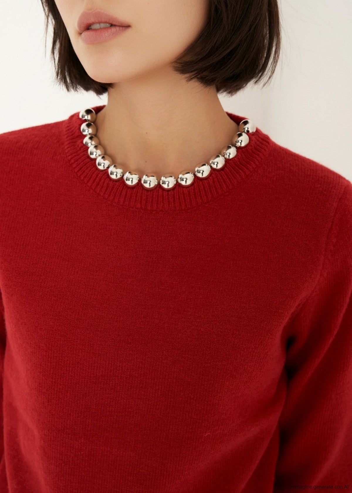 Maglia Marisol con dettaglio gioiello