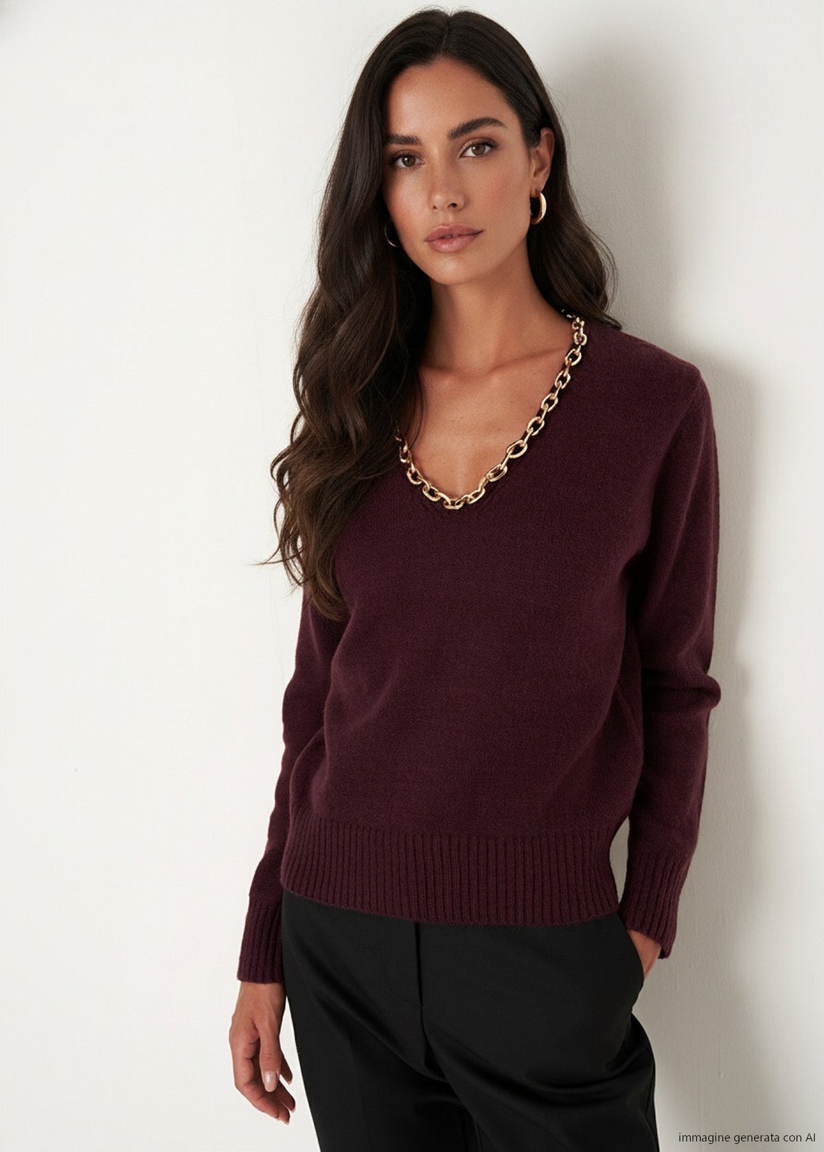 Maglia Malawi con scollo a V