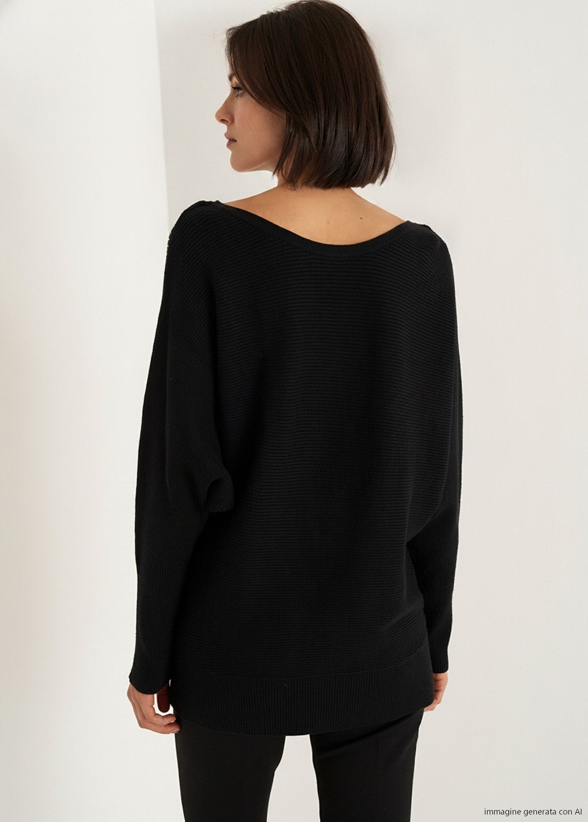 Maglia Marlena con strass all over
