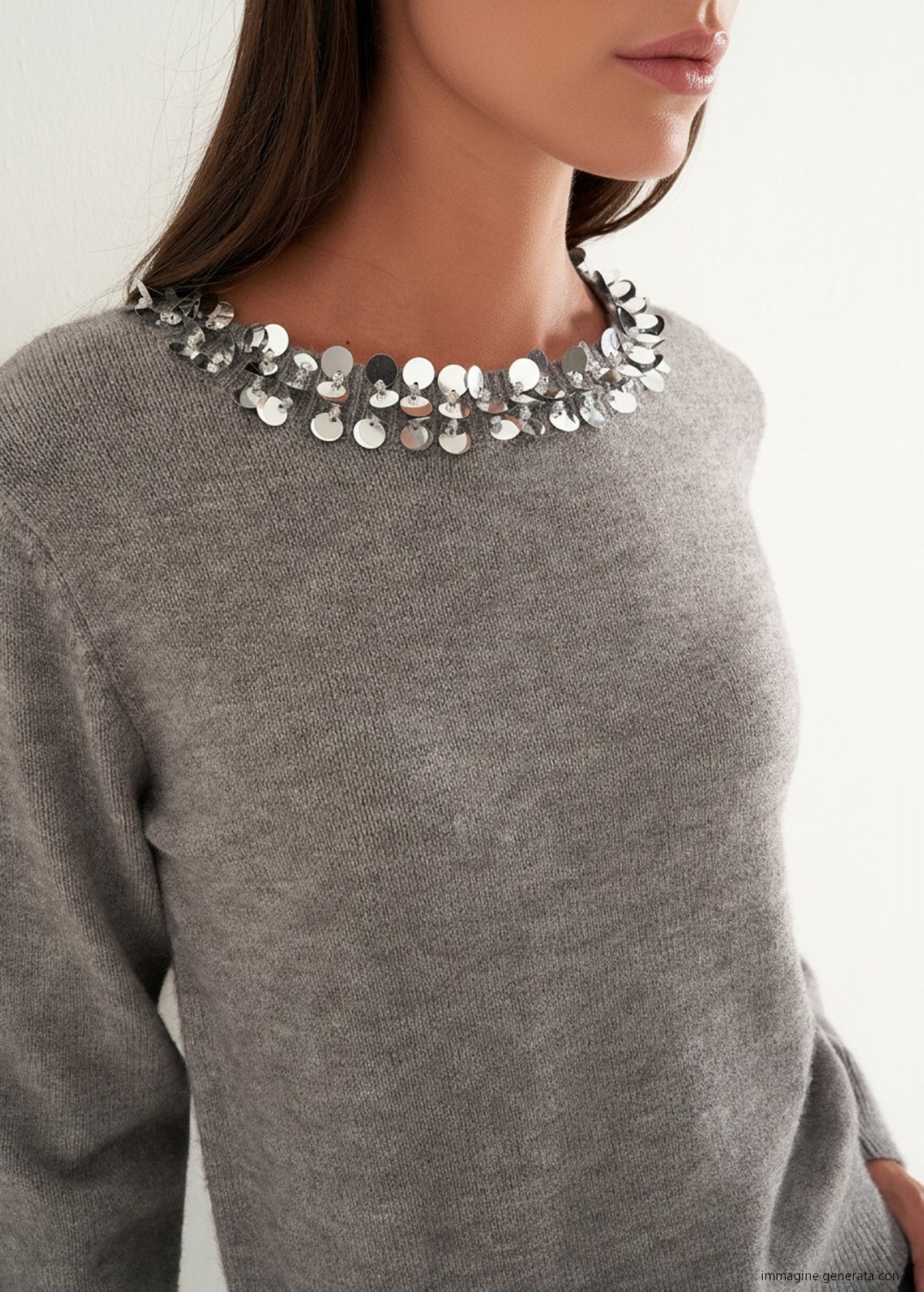 Maglia Marlie con paillettes