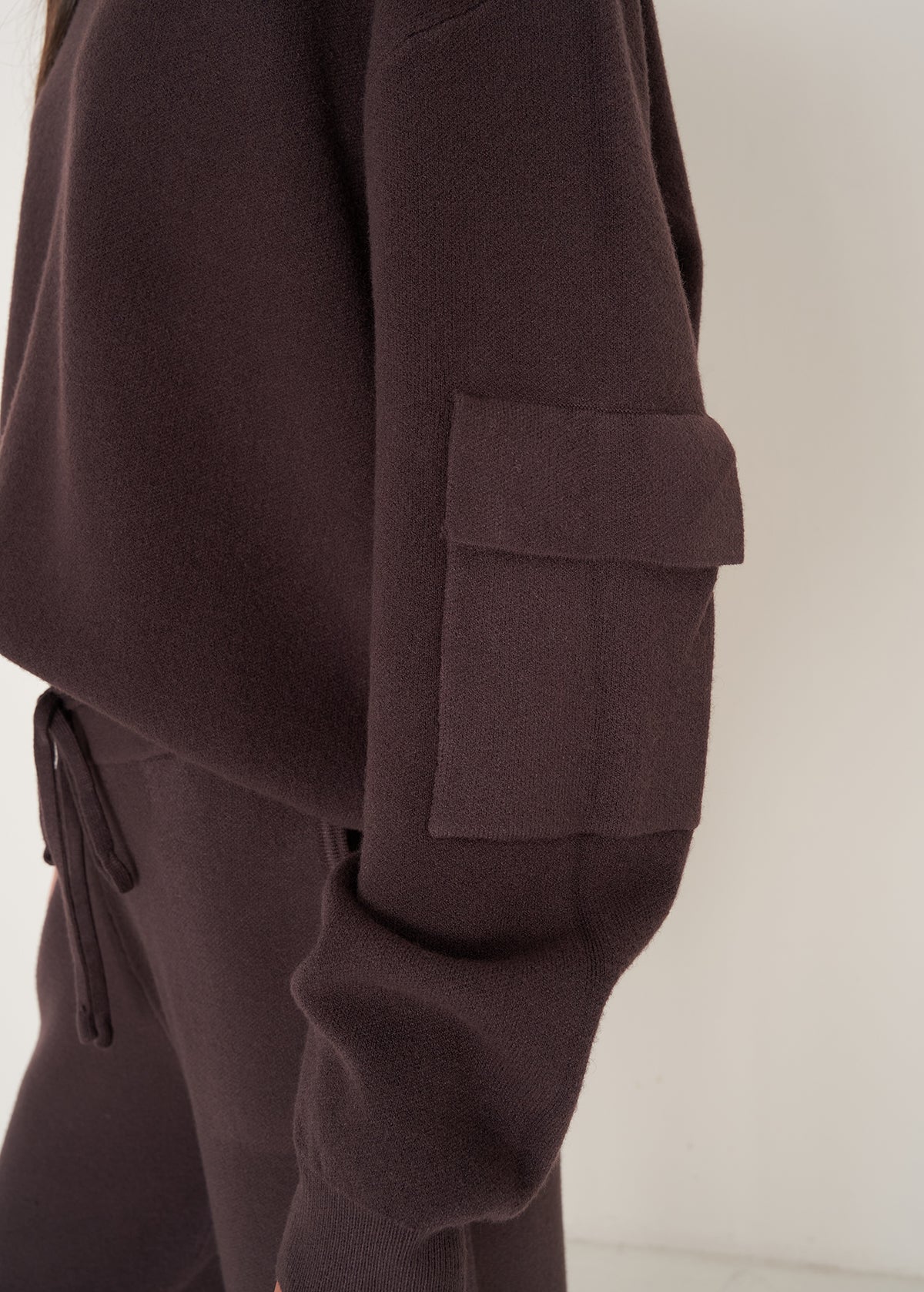 Maglia Monia con tasca sulla manica