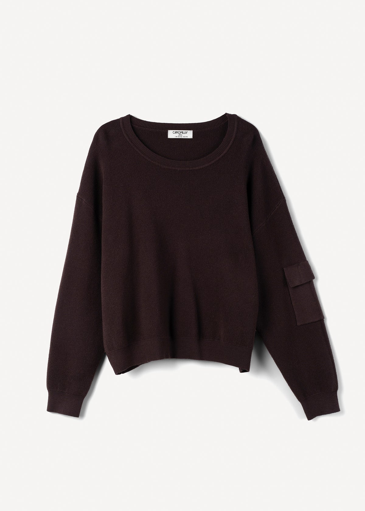 Maglia Monia con tasca sulla manica