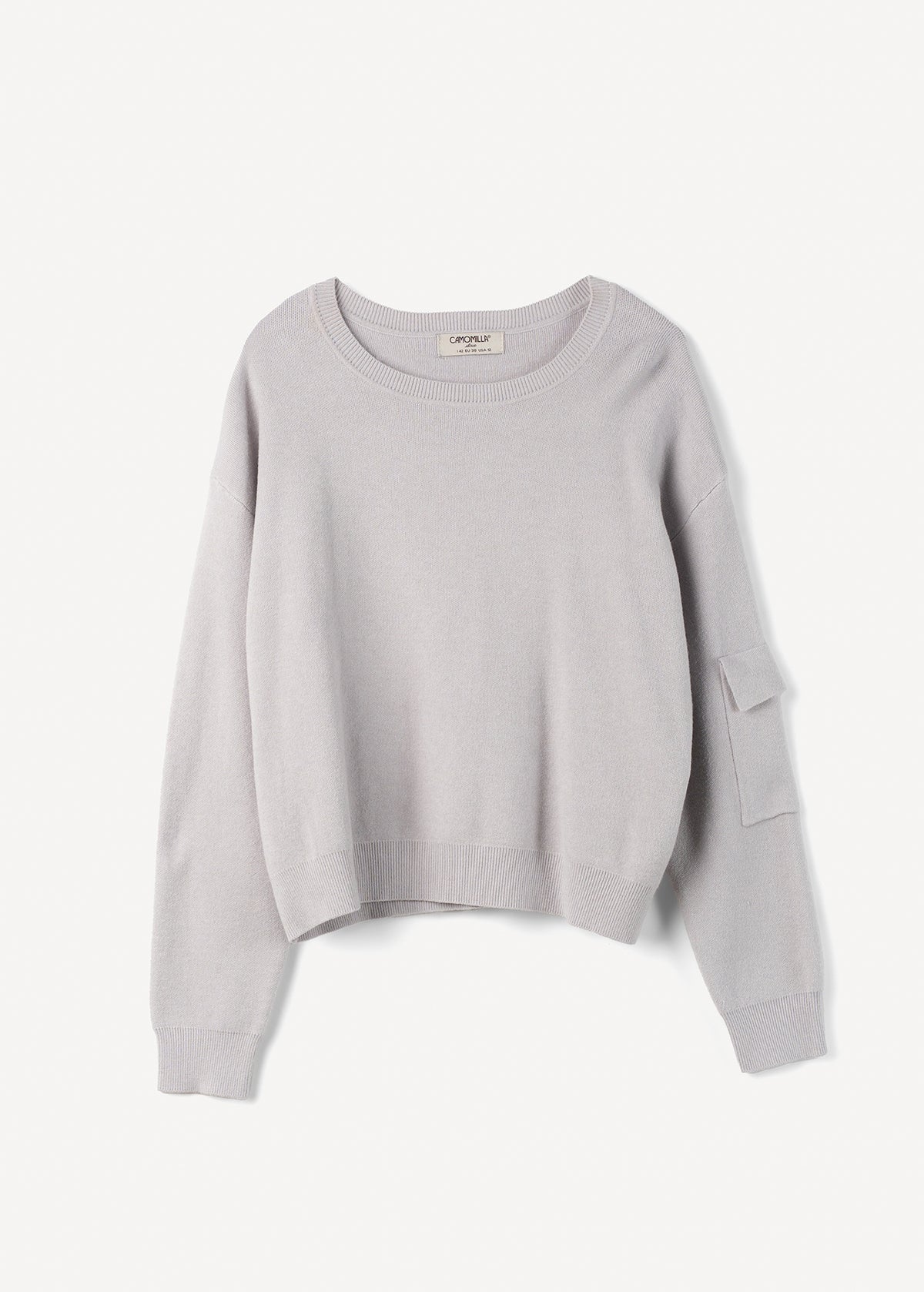 Maglia Monia con tasca sulla manica