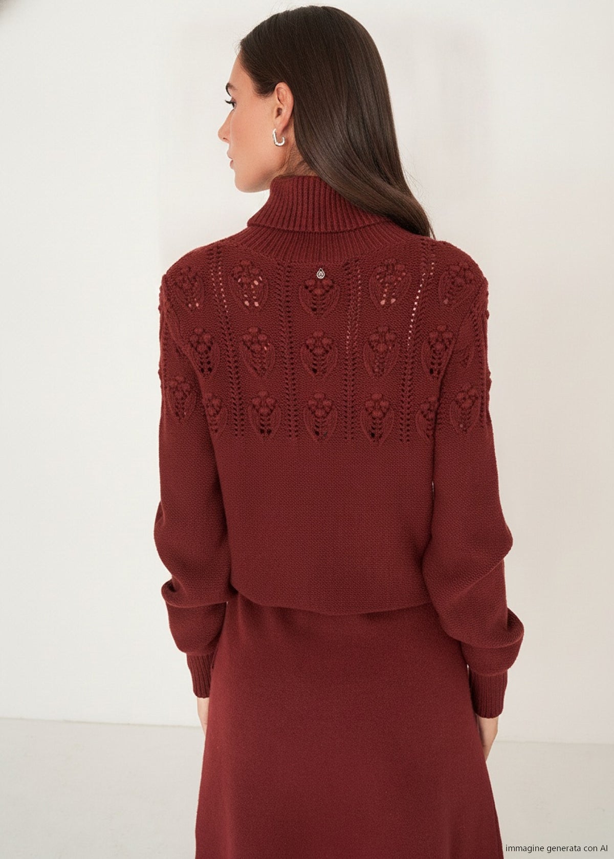 Maglia Magda con lavorazione traforata