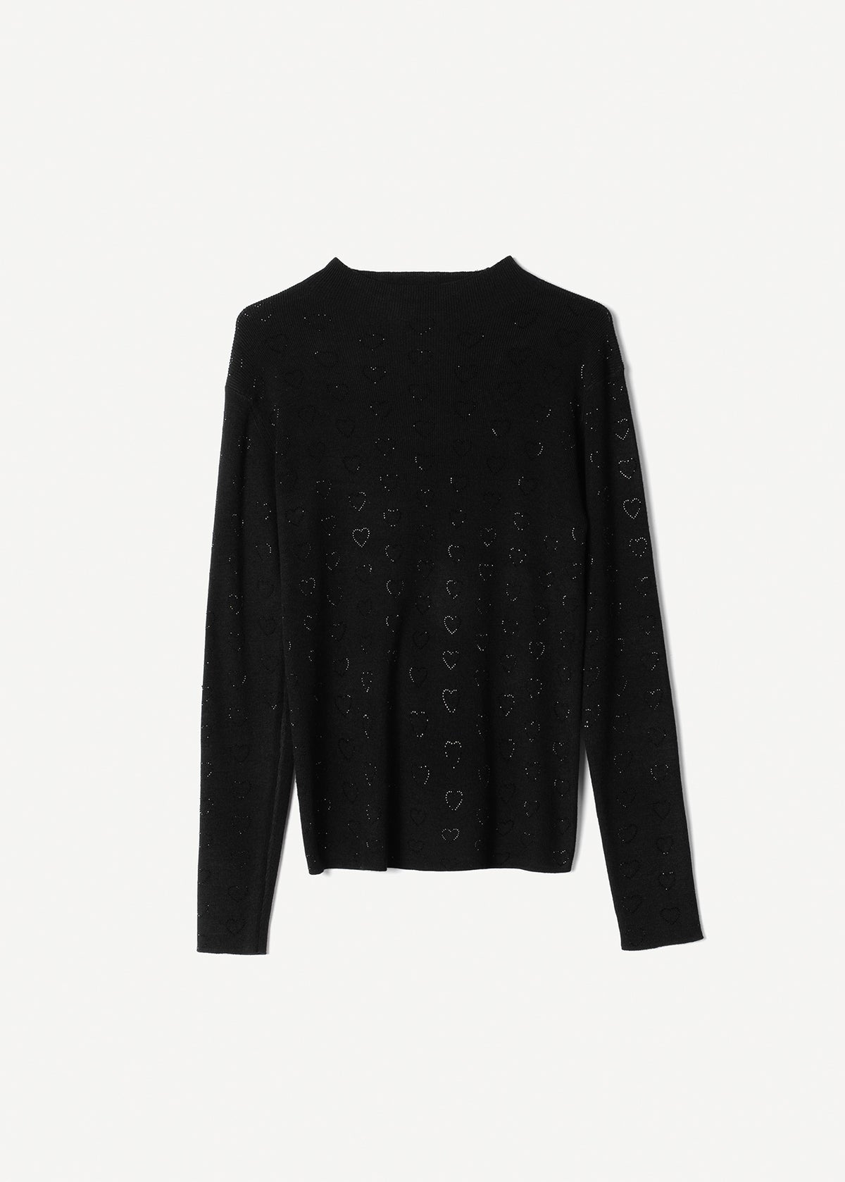 Maglia Marsh con cuori strass