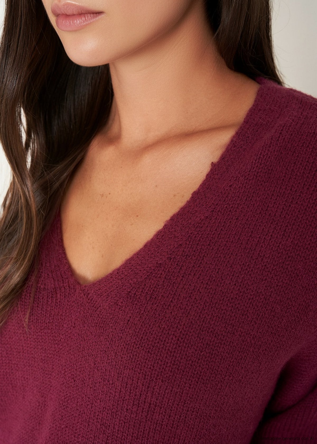 Maglione Malika scollo a V