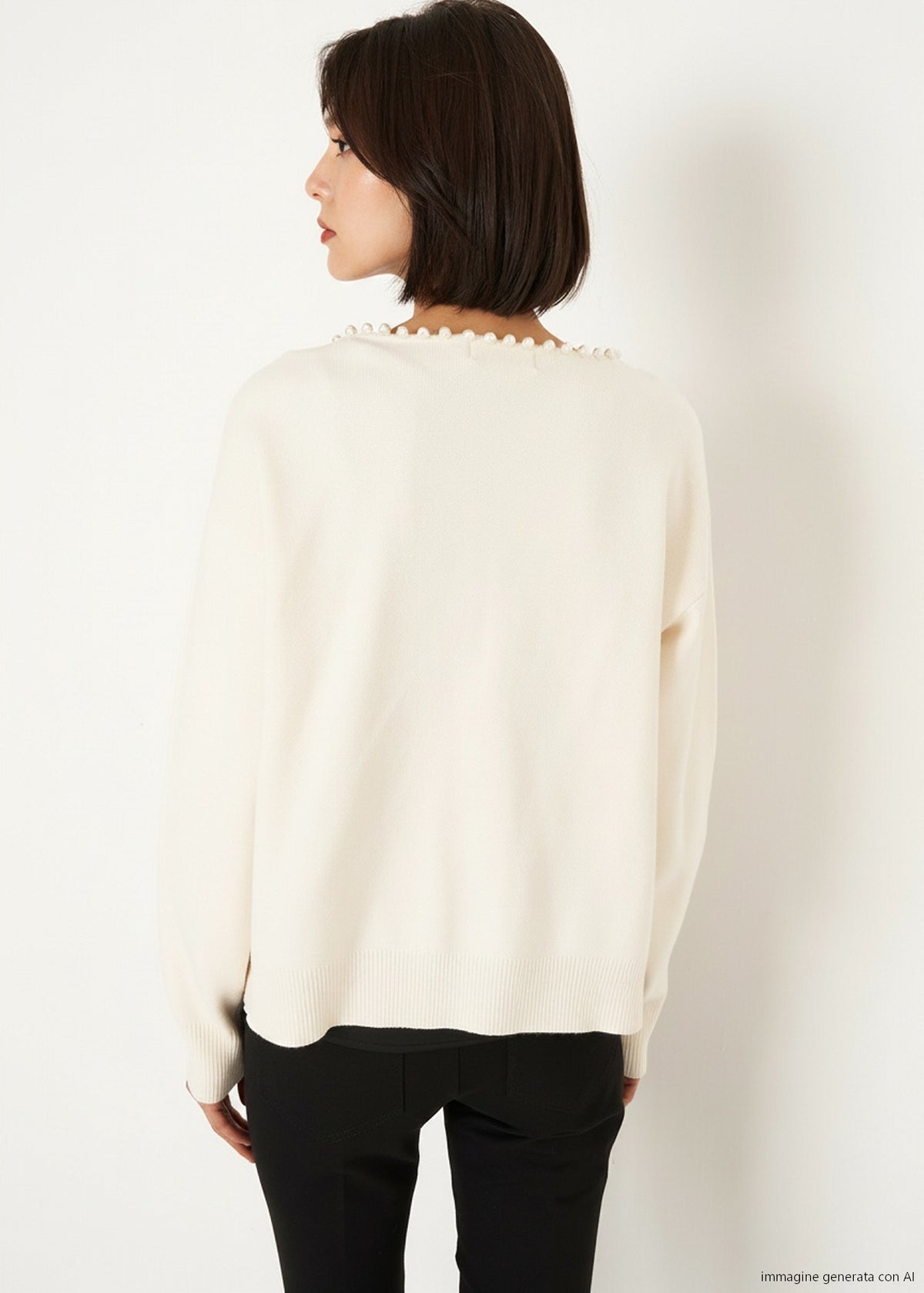 Cardigan Coy con perle applicate