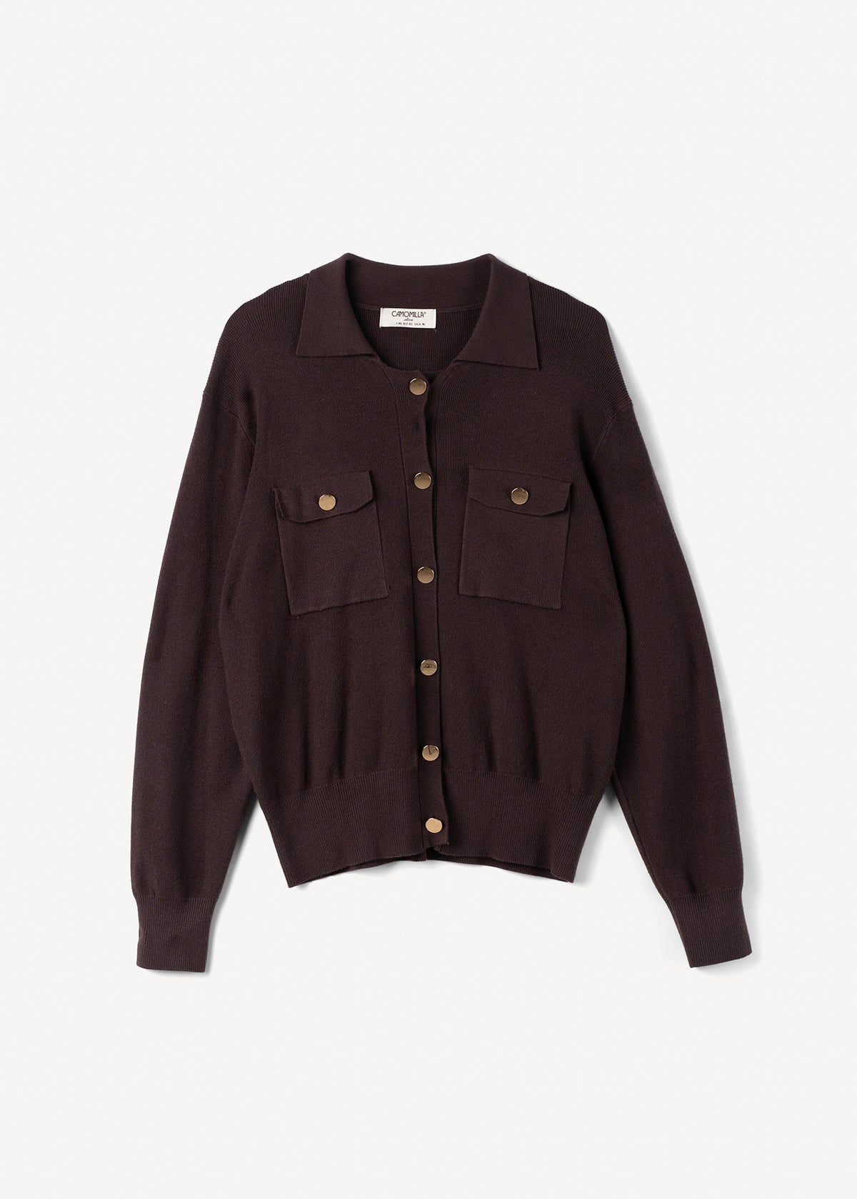 Cardigan Camilla con collo baby