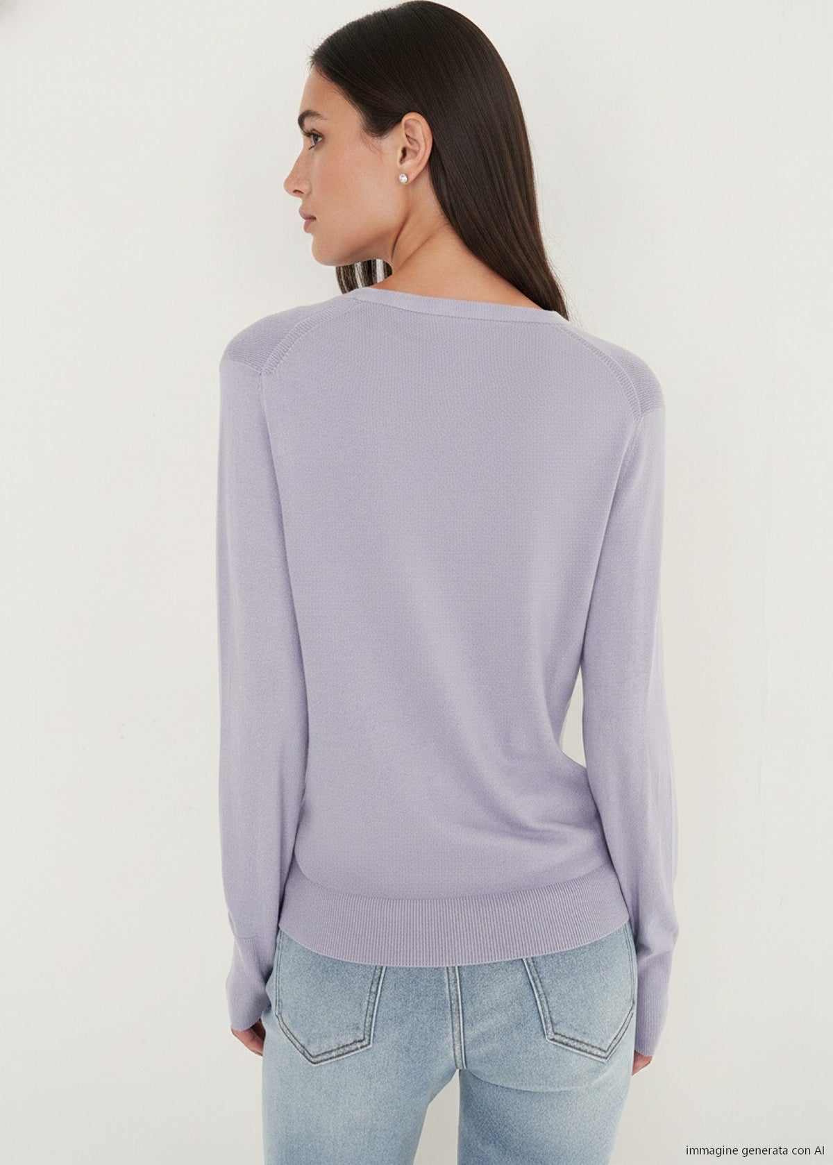 Cardigan Carl con scollo a V