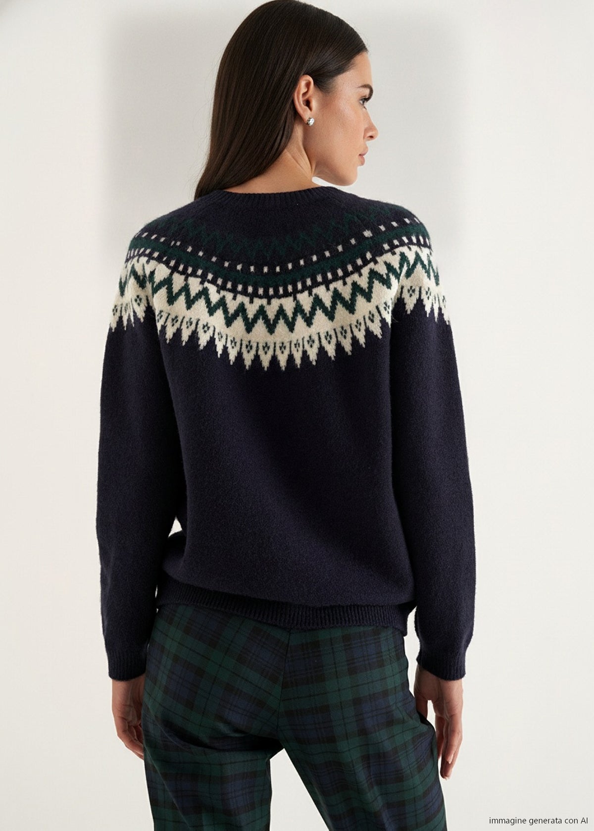 Cardigan Clio fantasia norvegese