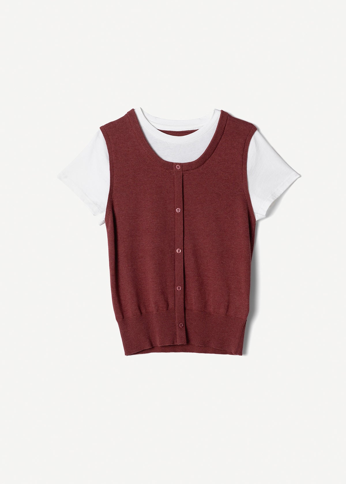 Maglia Siria modello fake gilet