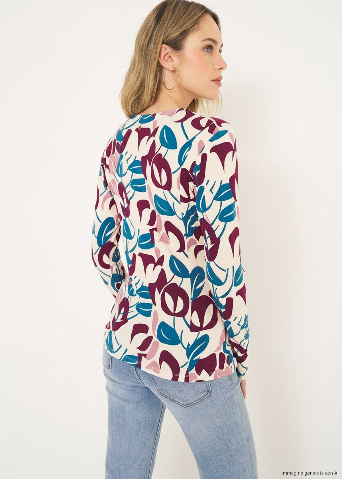 T-shirt Sally incrociata