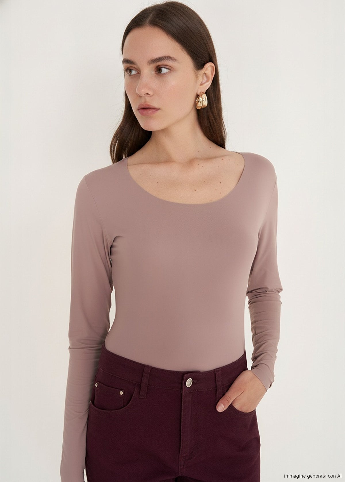 T-shirt Serena aderente