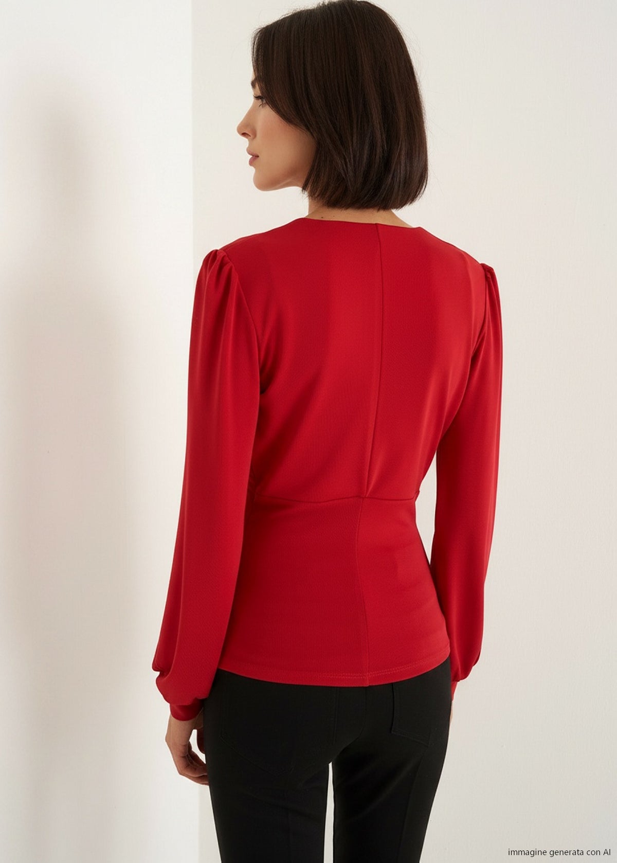T-shirt Samoa scollo a V