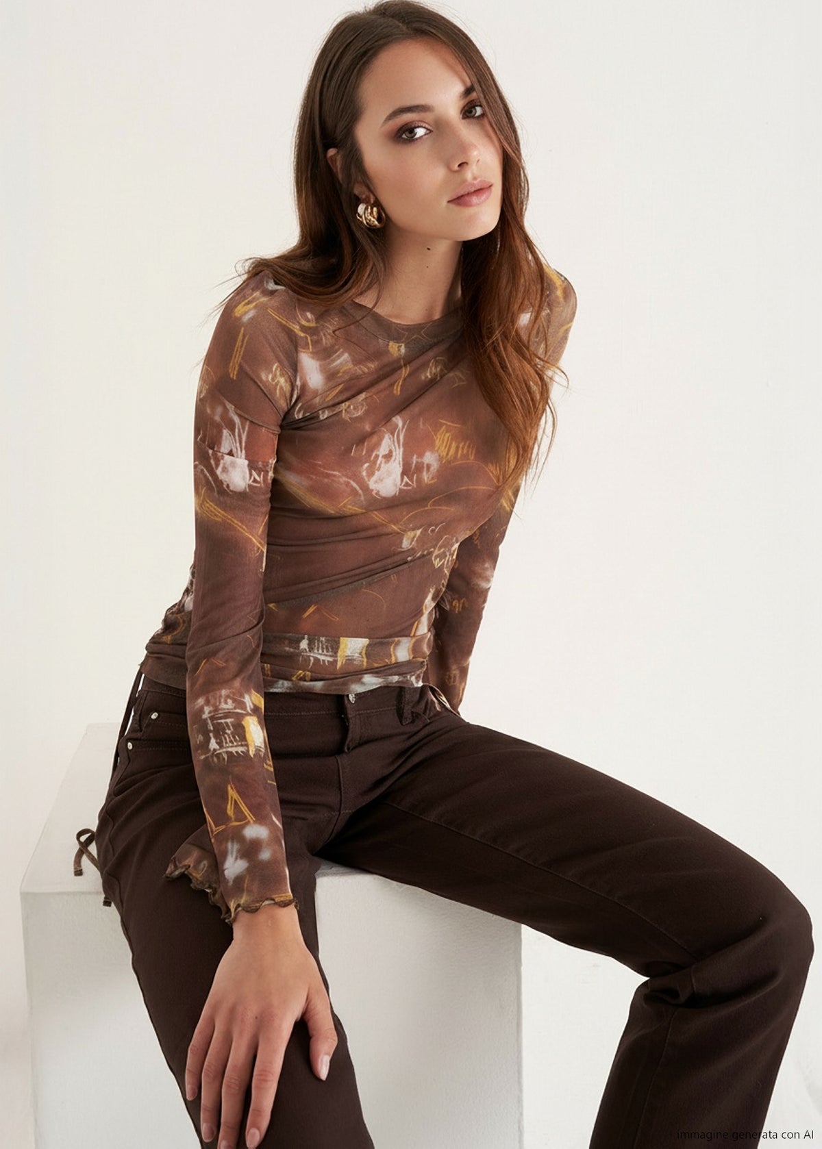 T-shirt Sabina fantasia