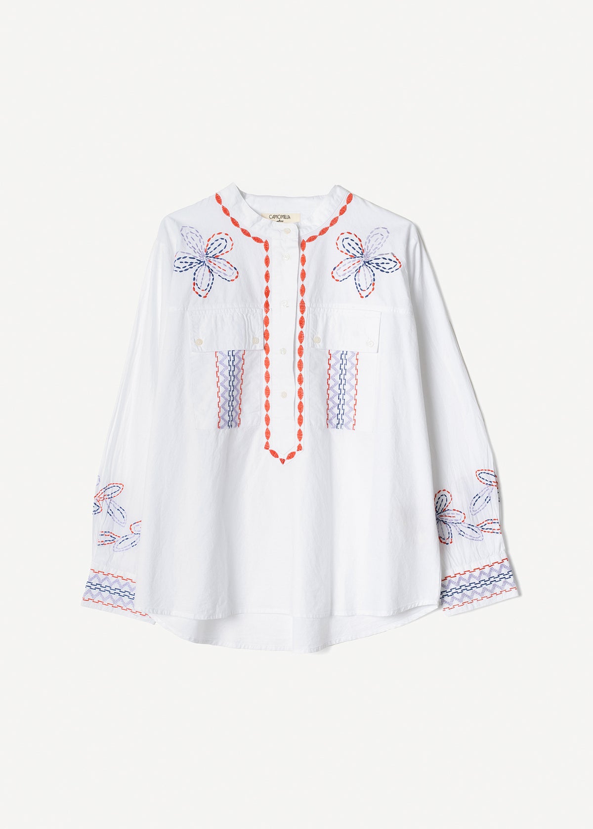 Camicia Cuore ricamata