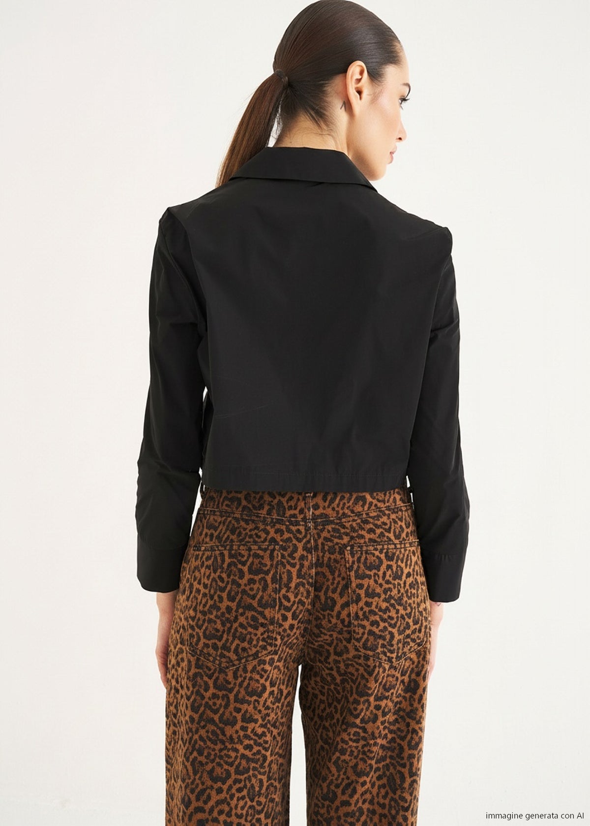 Camicia Cynthia in taffetà