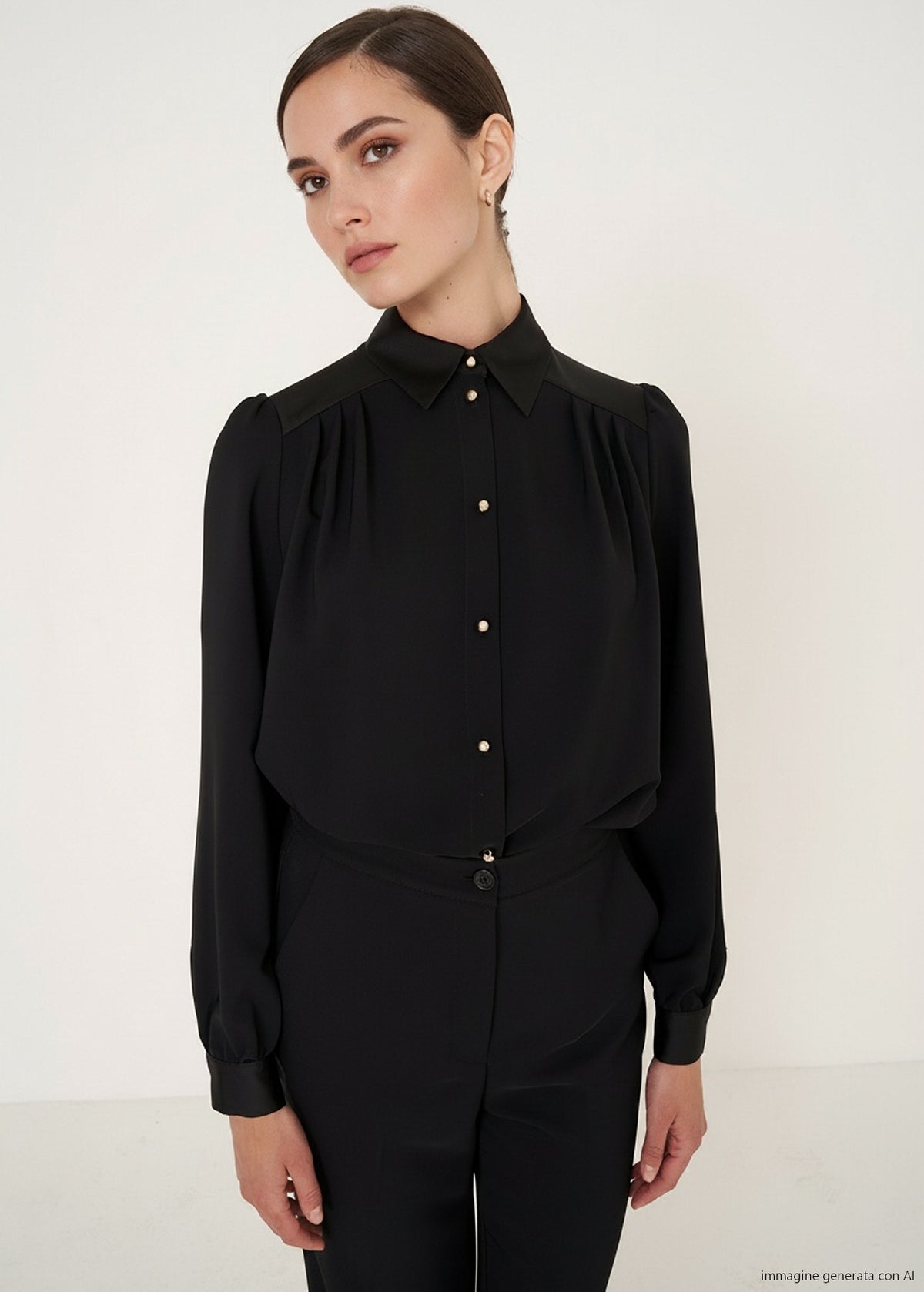 Camicia Clyde in cady