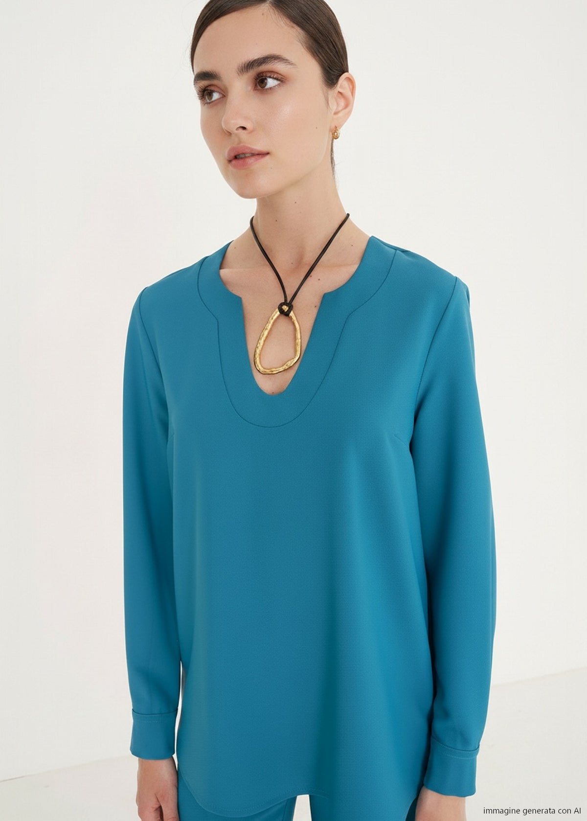 Blusa Charlen in cady