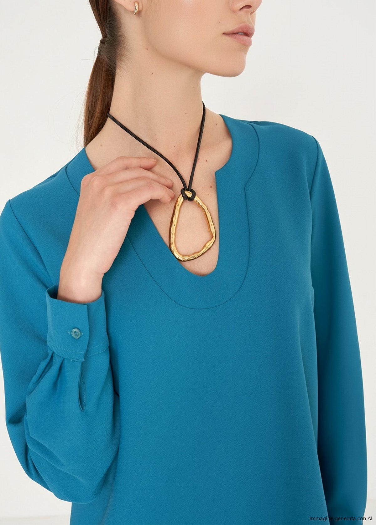 Blusa Charlen in cady