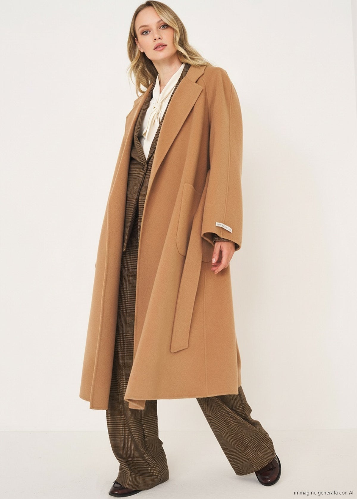 Cappotto Connie in pura lana