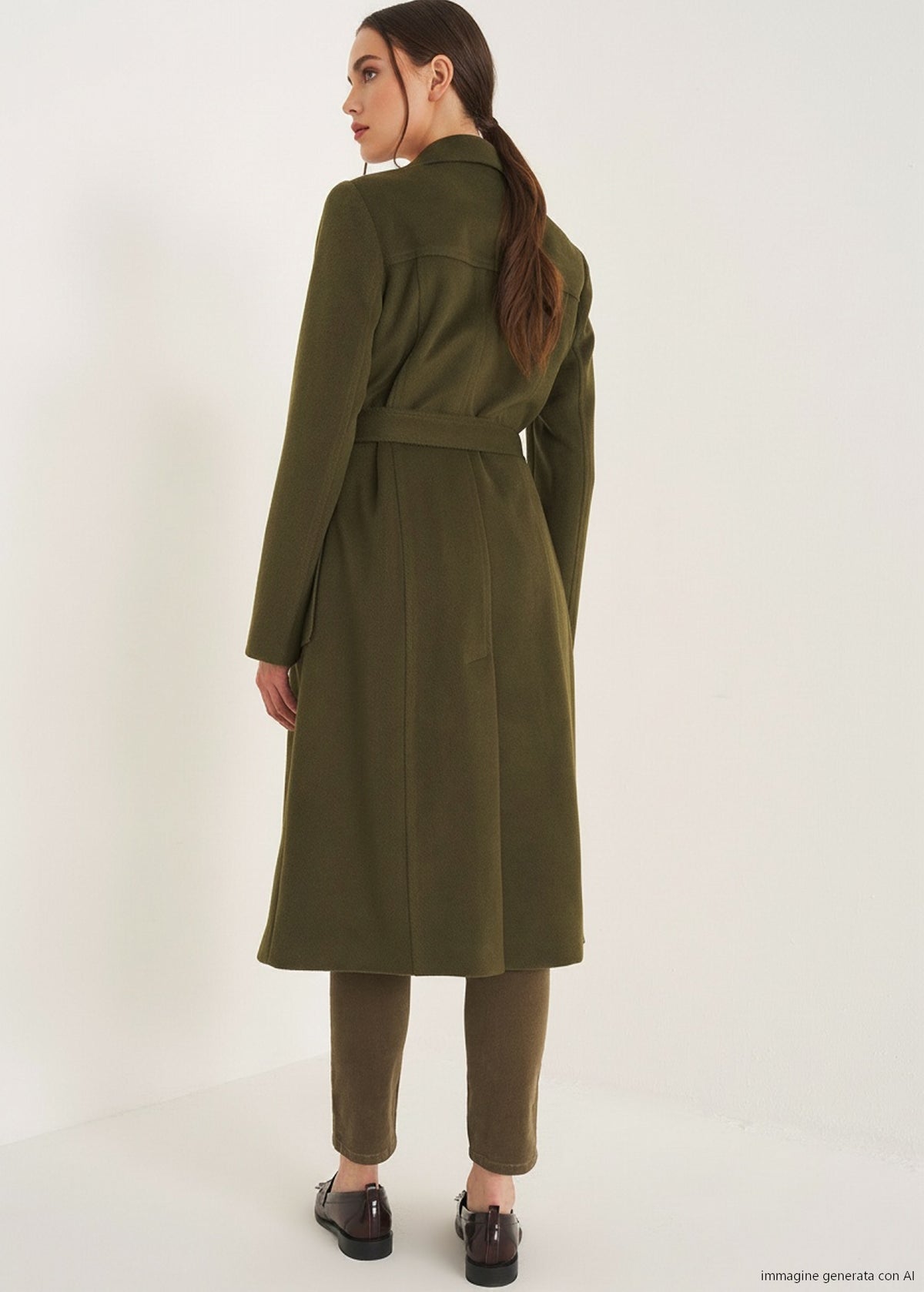 Cappotto Clotilde con cintura