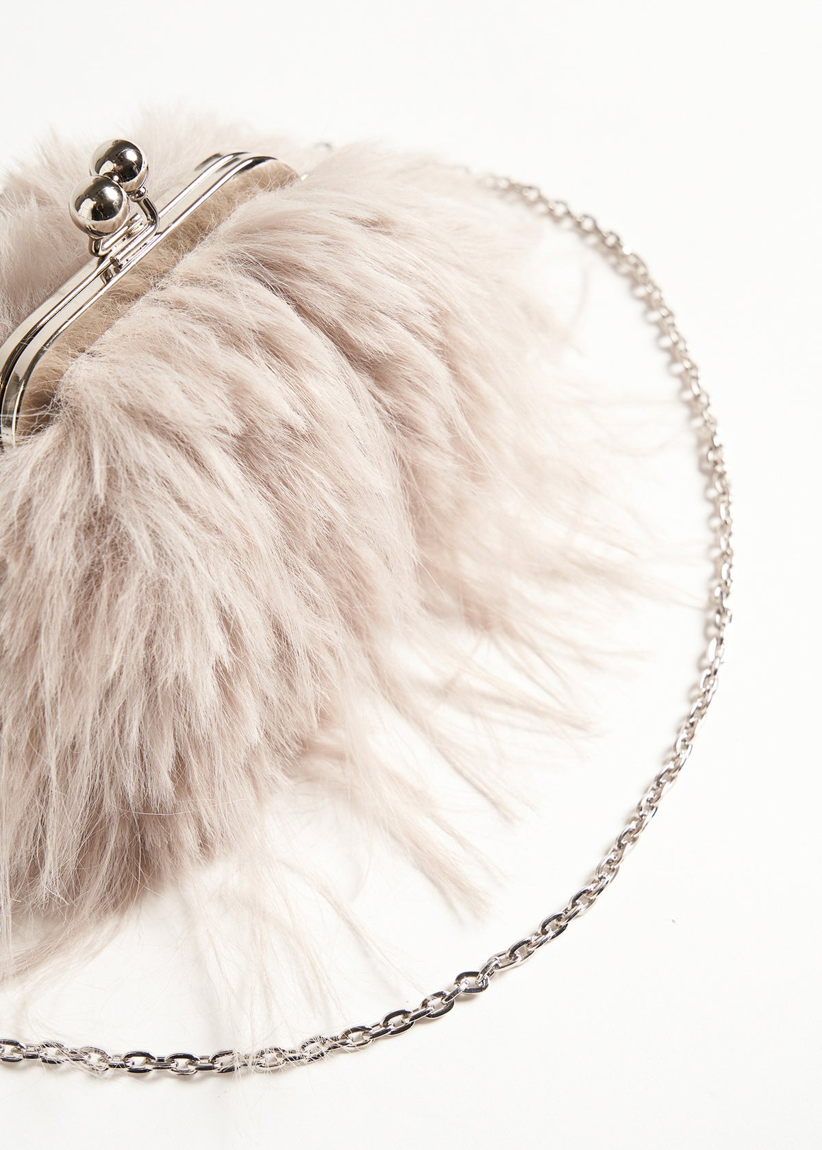 Pochette Bel in ecopelo lungo
