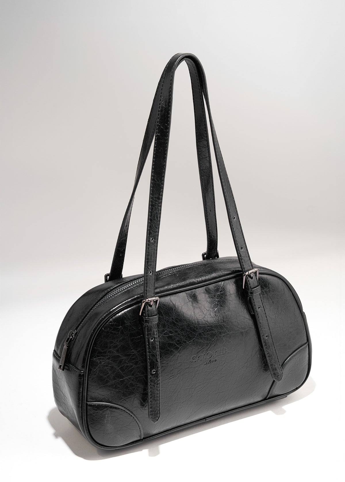 Bauletto Bagary effetto stropicciato