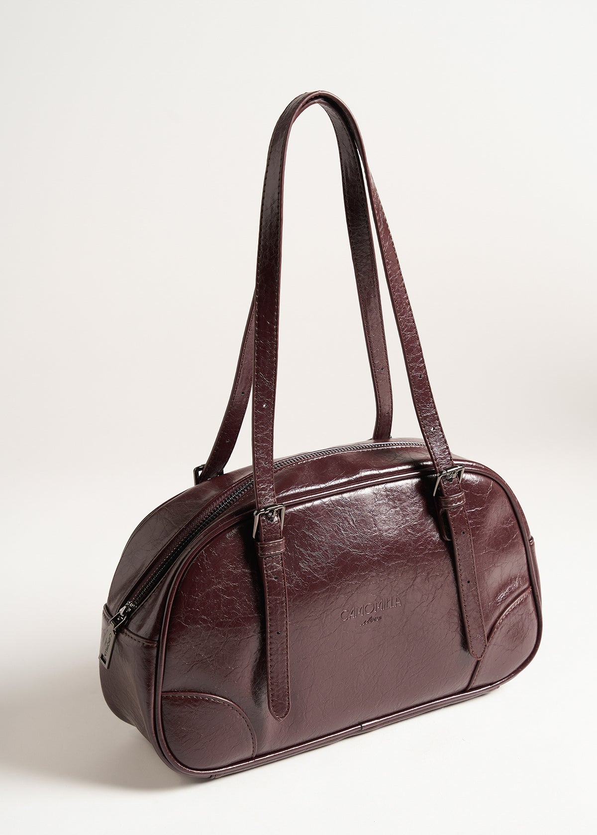 Bauletto Bagary effetto stropicciato