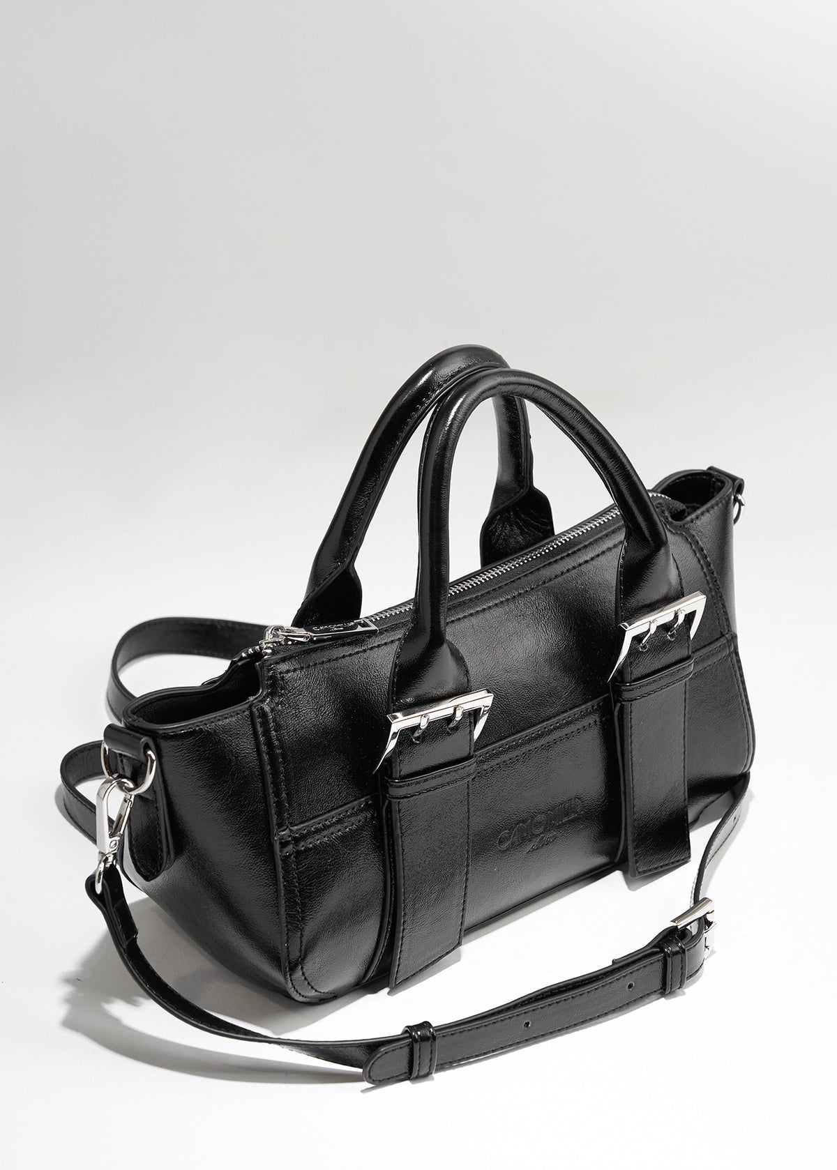 Bauletto Bayr effetto stropicciato
