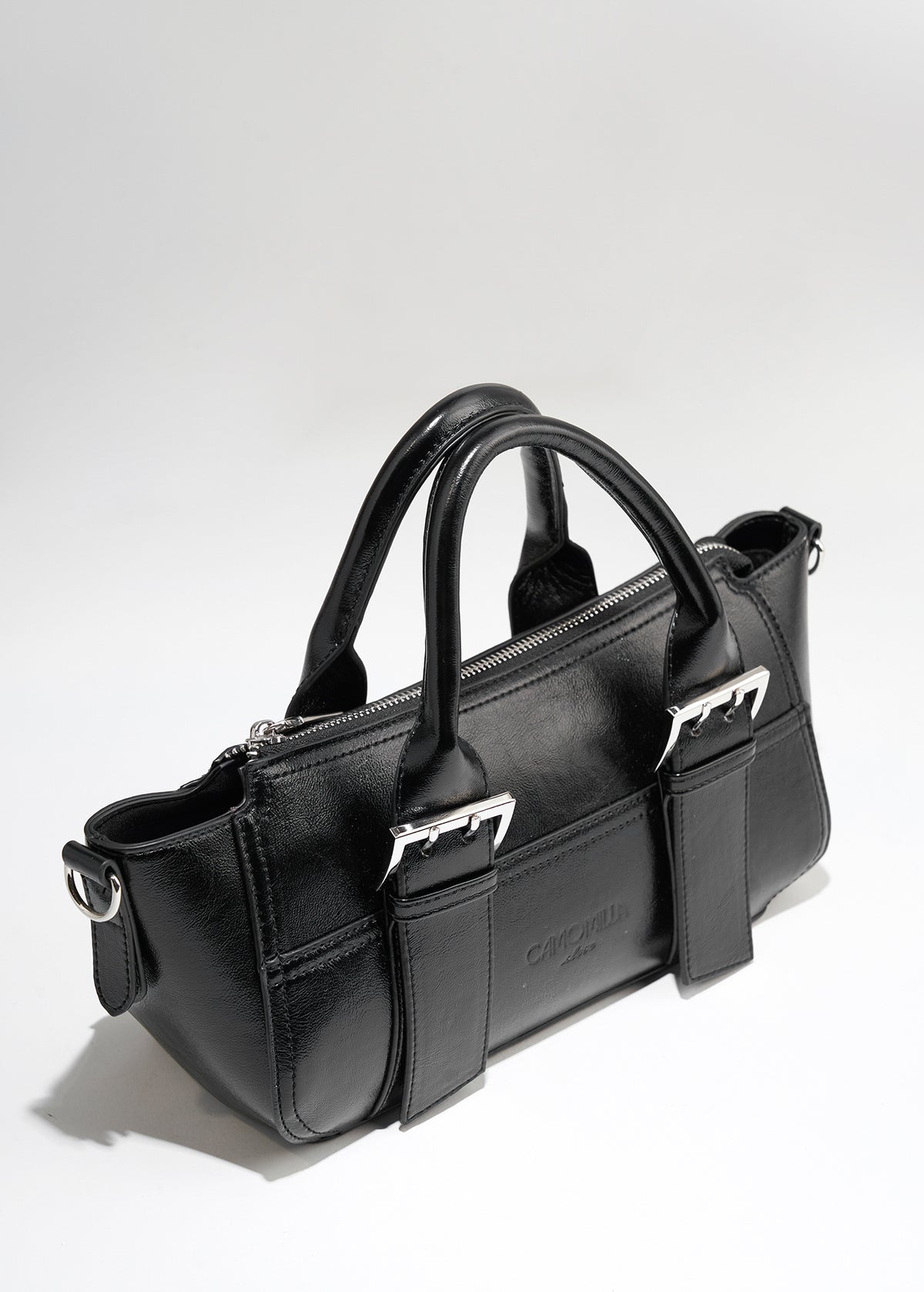 Bauletto Bayr effetto stropicciato