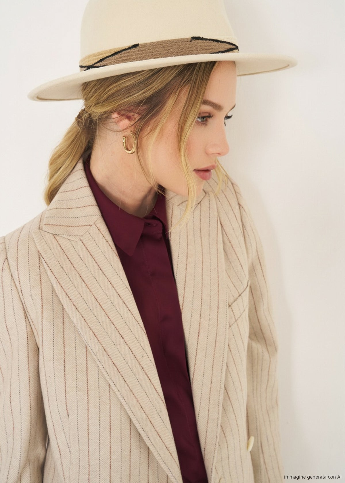 Cappello Chiara in 100% lana